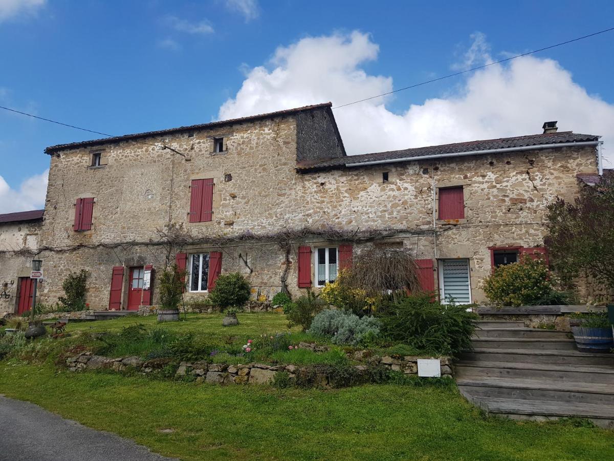 Bed and Breakfast Les Forges De Planechaud Saint-Sornin-Leulac Экстерьер фото